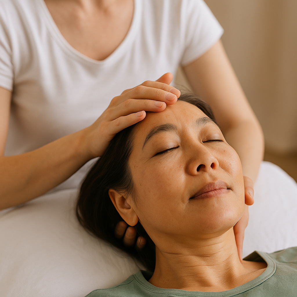 Gentle Craniosacral Therapy session